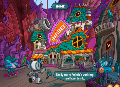 Randy The Robot™ First Edition Deluxe Hardcover