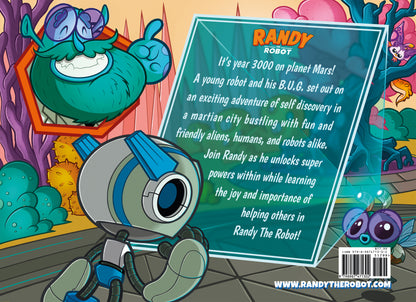 Randy The Robot™ First Edition Deluxe Hardcover