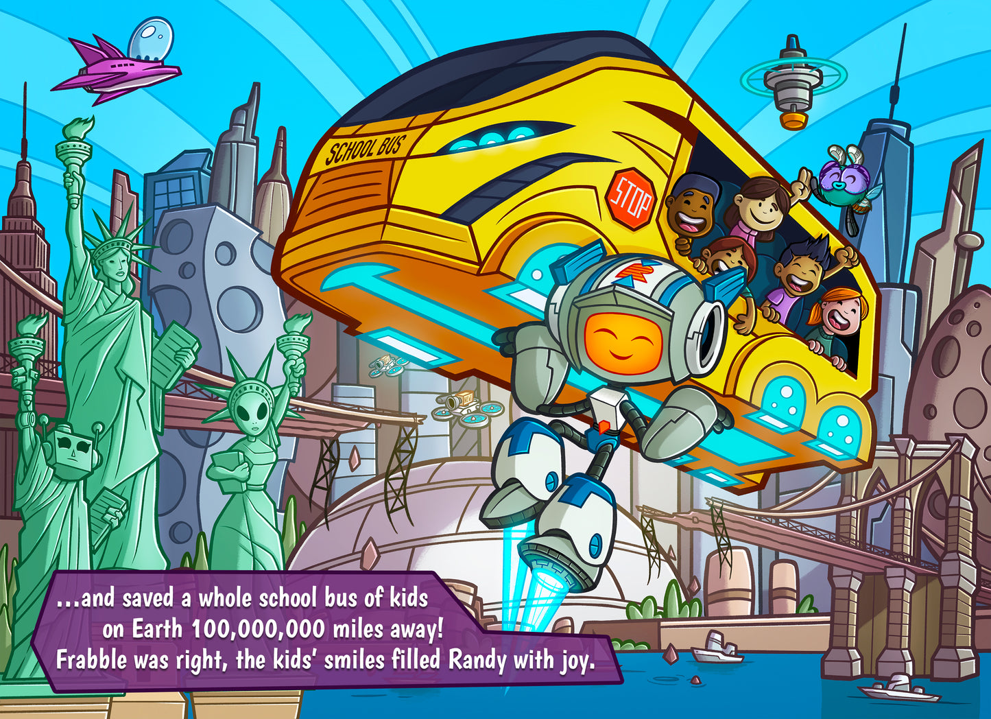 Randy The Robot™ First Edition Deluxe Hardcover