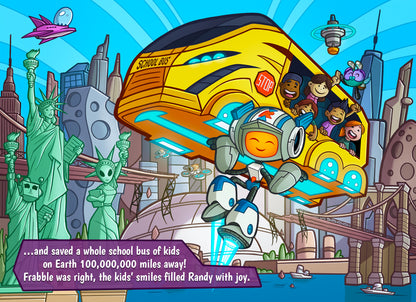 Randy The Robot™ First Edition Deluxe Hardcover